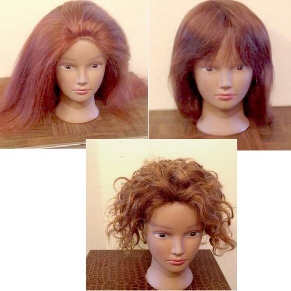 **SALE** Lot of 3 Pre-Owned Human Hair Wigs **READ LISTING!** - Picture 1 of 15